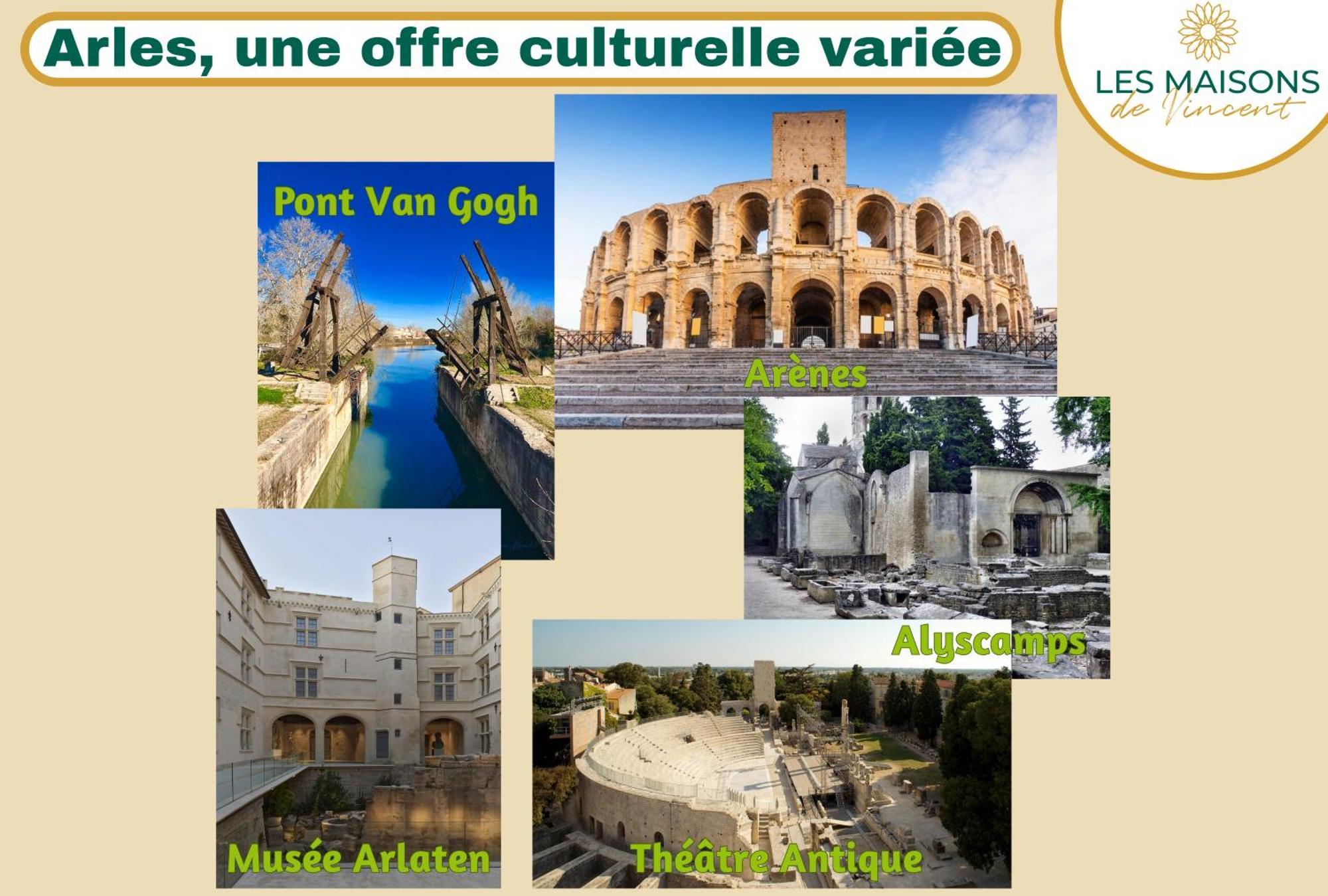 Felibrige - Clim - Cour Villa Arles Bagian luar foto